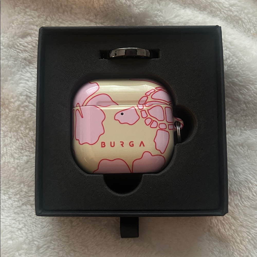 Burga Pink Floral Summer AirPods 4 Case